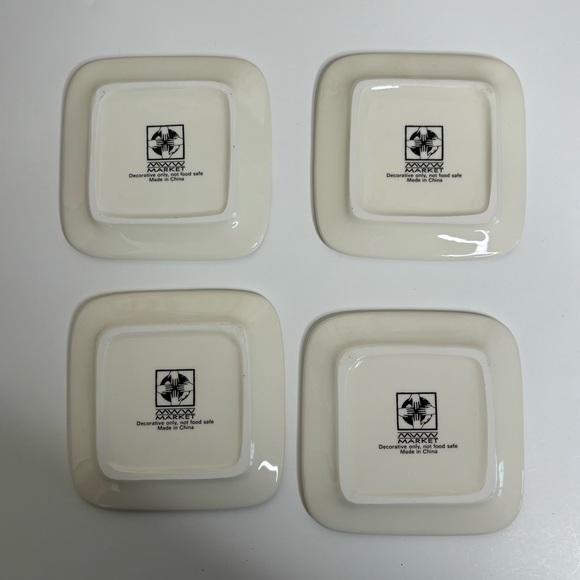 MWW 4” Mini Plate Set Spring Garden Bulbs - Picture 8 of 8